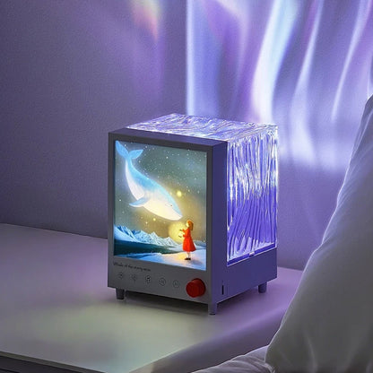Aurora Box – Ambient Light Projector with Relaxing Sound