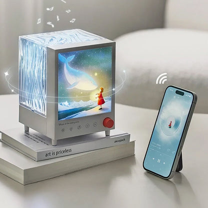 Aurora Box – Ambient Light Projector with Relaxing Sound